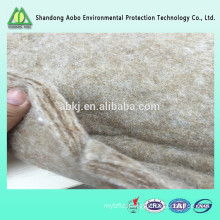 Excellent quality non-woven needle-punched Ramie fiber Felt/ramie fiber wadding